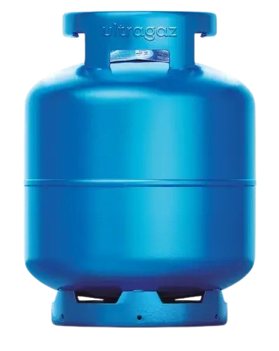 Botijão de gás azul Ultragaz 13kg